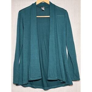 Fig & Blu Women Teal Green Cardigan Women’s Sz M